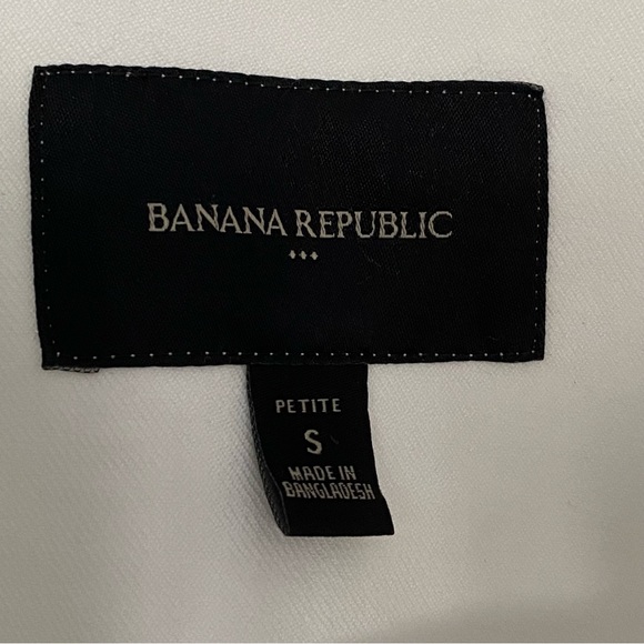 Banana Republic White Denim Jacket - Picture 5 of 8